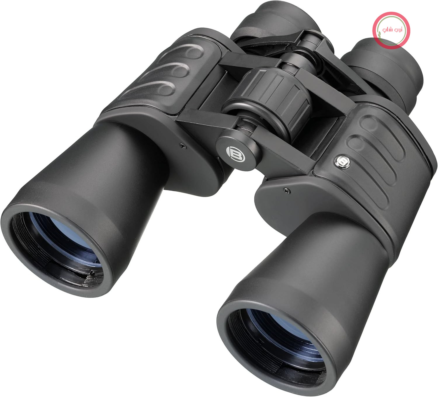 دوربین دوچشمی Bresser Hunter 20x50 با بزرگنمایی بالا، اپتیک کاملاً چندلایه و بدنه مقاوم با زره لاستیکی شامل رزوه سه‌پایه، تنظیم دیوپتر | بزرگنمایی 20 برابر، 814 گرم سبک، مناسب برای افراد عینکی، چندلایه آبی، شیشه BK7، میدان دید 57 متر