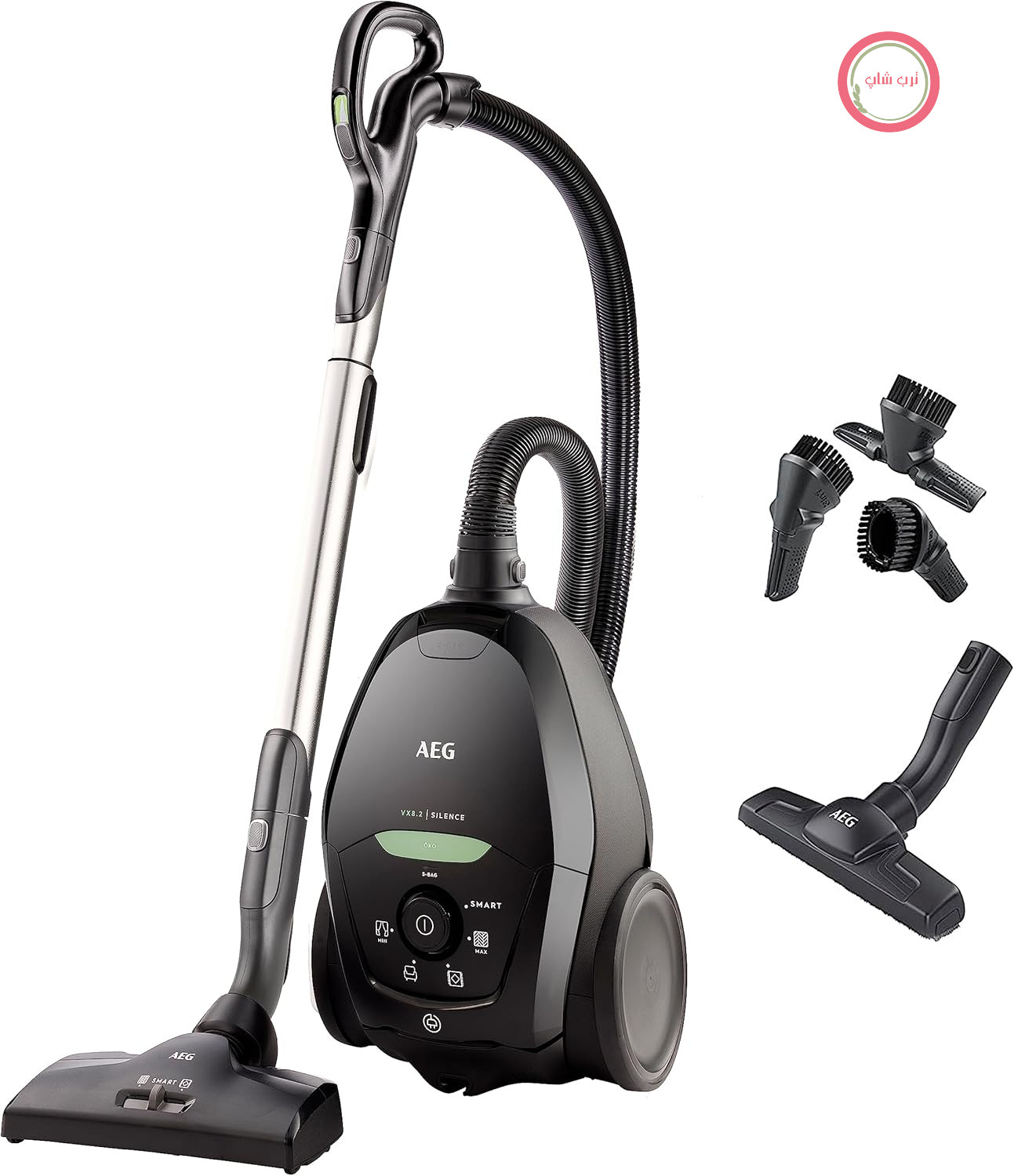 جاروبرقی کیسه‌ای آاگ آلمان AEG VX82-1-ÖKO مشکی ۶۰۰ وات