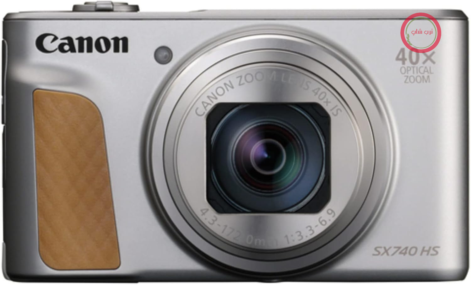 دوربین دیجیتال کانن ژاپن SX740 HS پاورشات نقره‌ای - دوربین کامپکت کاربردی با وضوح 4K و فوکوس خودکار هیبریدی - دوربین کانن پاورشات با زوم اپتیکال 40 برابر - انتقال خودکار از طریق وای‌فای و بلوتوث