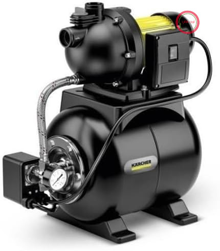 پمپ آب خانگی کرشر آلمان Kärcher BP 3.200 Home، توان 600 وات، دبی 3200 لیتر در ساعت