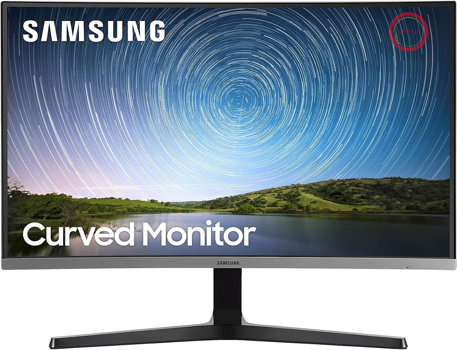 مانیتور منحنی سامسونگ C32R500FHP، 32 اینچ، پنل VA، وضوح تصویر Full HD، فناوری AMD FreeSync، زمان پاسخگویی 4 میلی‌ثانیه، انحنای 1500R، نرخ نوسازی 75 هرتز