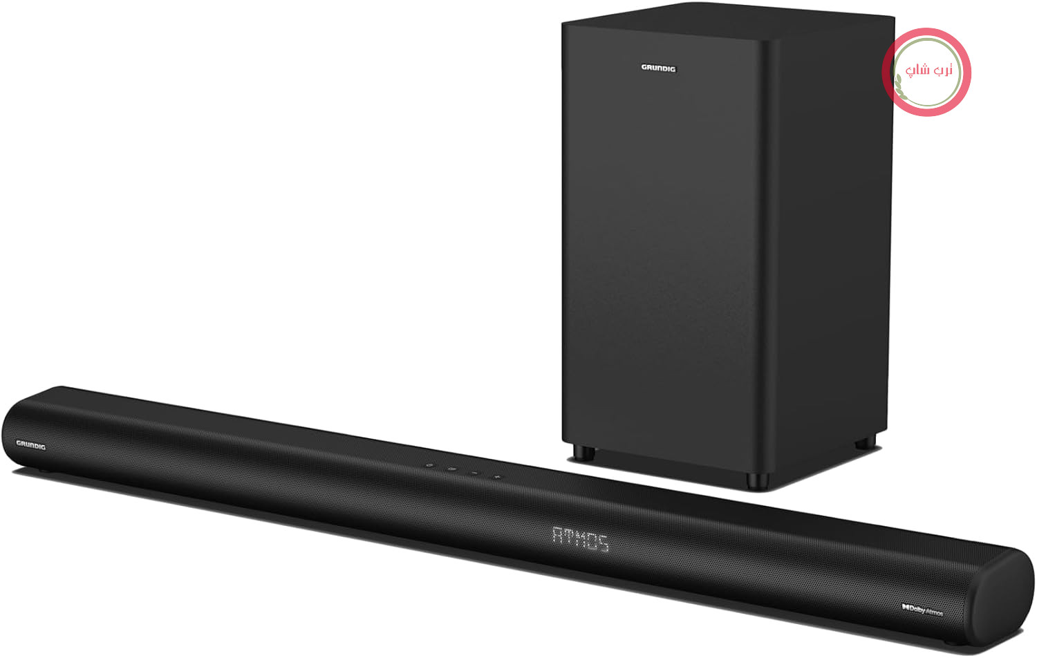 ساندبار GRUNDIG DSB 3000 Dolby Atmos با ساب ووفر، 3.1.2 کانال Dolby Atmos، حداکثر توان موسیقی 580 وات، بلوتوث نسخه 5.3، HDMI (eARC)، ورودی اپتیکال، ورودی Aux، USB، مشکی