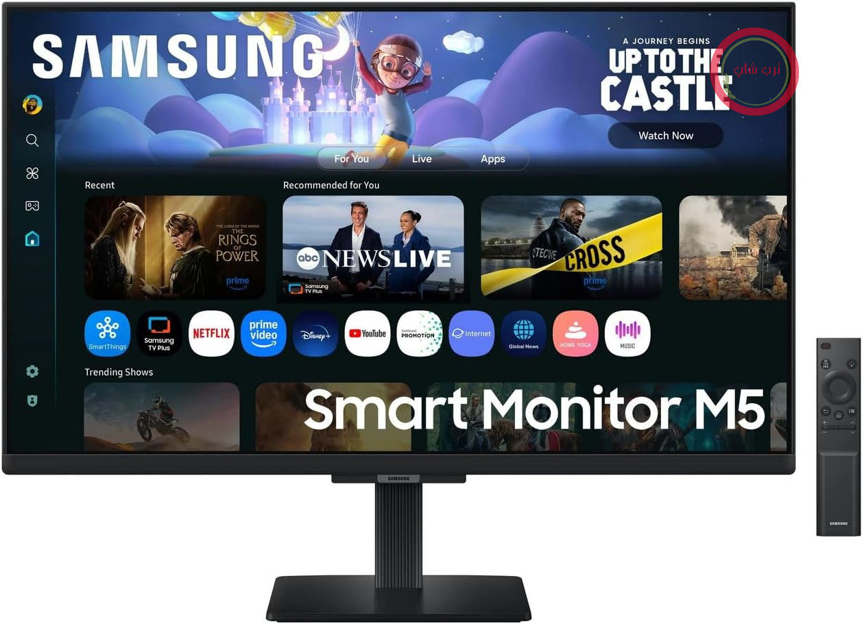 مانیتور هوشمند سامسونگ M5 - M50f Da 27 Full HD Flat (مانیتور هوشمند سامسونگ Ls27fm500euxen 27)