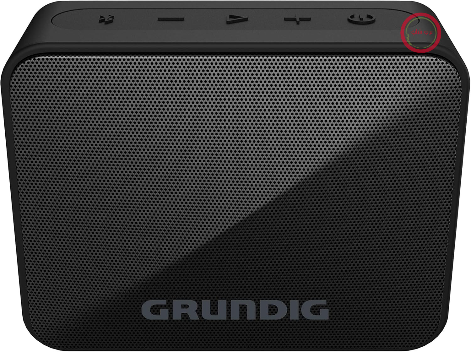 Grundig Solo+ Black - بلندگوی بلوتوث، جعبه صدا، قدرت 3.5 وات RMS، برد 30 متر، بیش از 20 ساعت پخش، بلوتوث 5.3، بدنه ضد آب (IPX5)، مشکی