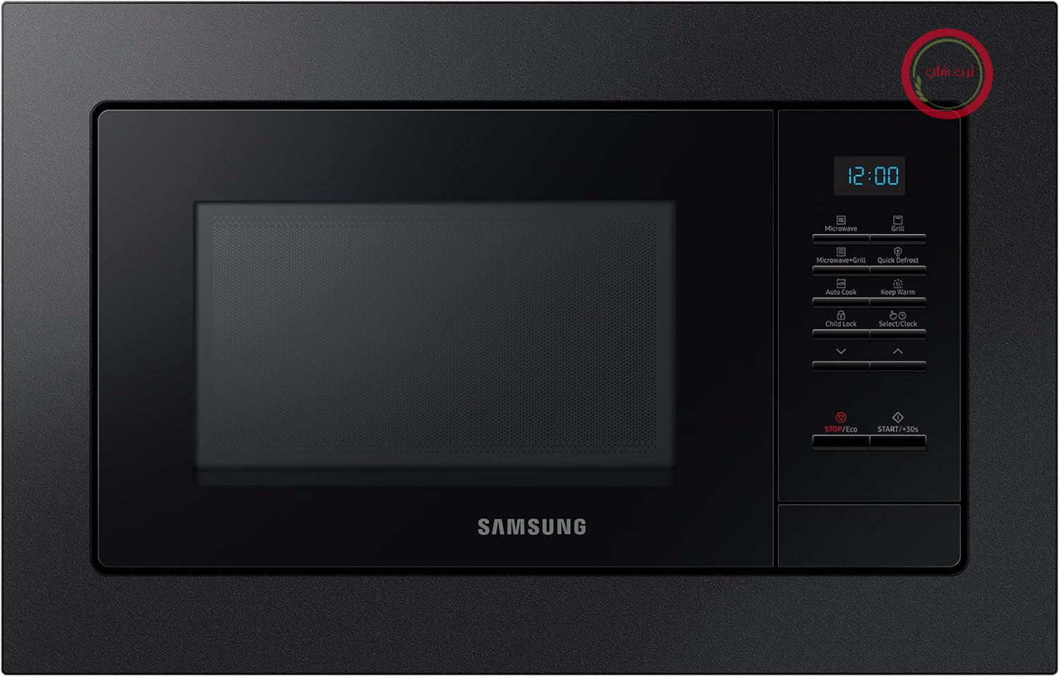 مایکروویو توکار سامسونگ مدل MG20A7013CB/EG با گریل، 850 وات، 20 فوت