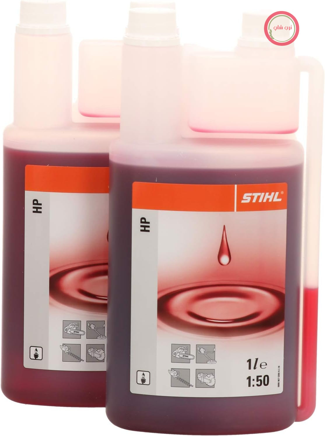 روغن موتور دو زمانه اشتیل آلمان STIHL مدل HP، ۲ بطری ۱ لیتری