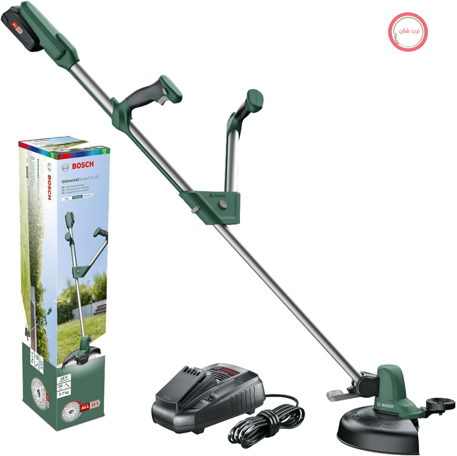 چمن زنی شارژی بوش آلمان Bosch مدل UniversalGrassCut 18V - 260