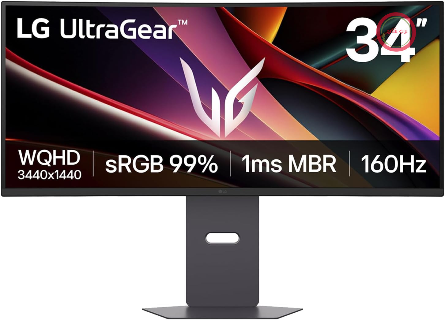 مانیتور گیمینگ منحنی ال‌جی LG Ultragear™ 34G60ZA-B با کیفیت 34 اینچ و نسبت تصویر 21:9 از نوع Zoll و وضوح تصویر UWQHD و پنل VA، 160 هرتز، HDR10