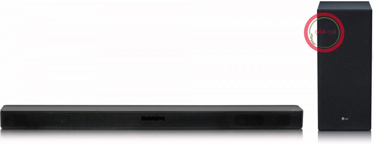 ساندبار ال‌جی LG SK5 2.1 (با ساب ووفر بی‌سیم و صدای فراگیر DTS Virtual:X) مشکی