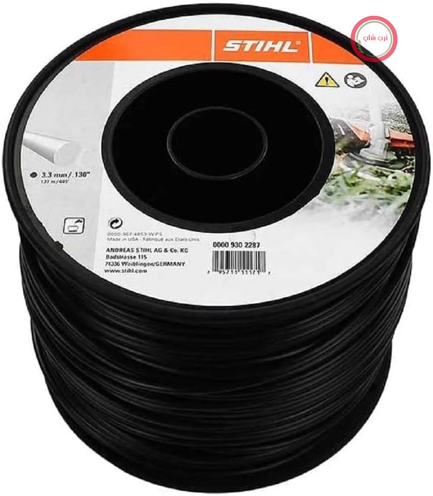 نخ اصلاح اشتیل 0000 930 2287، گرد، 3.3 میلی‌متر × 142 متر، مشکی