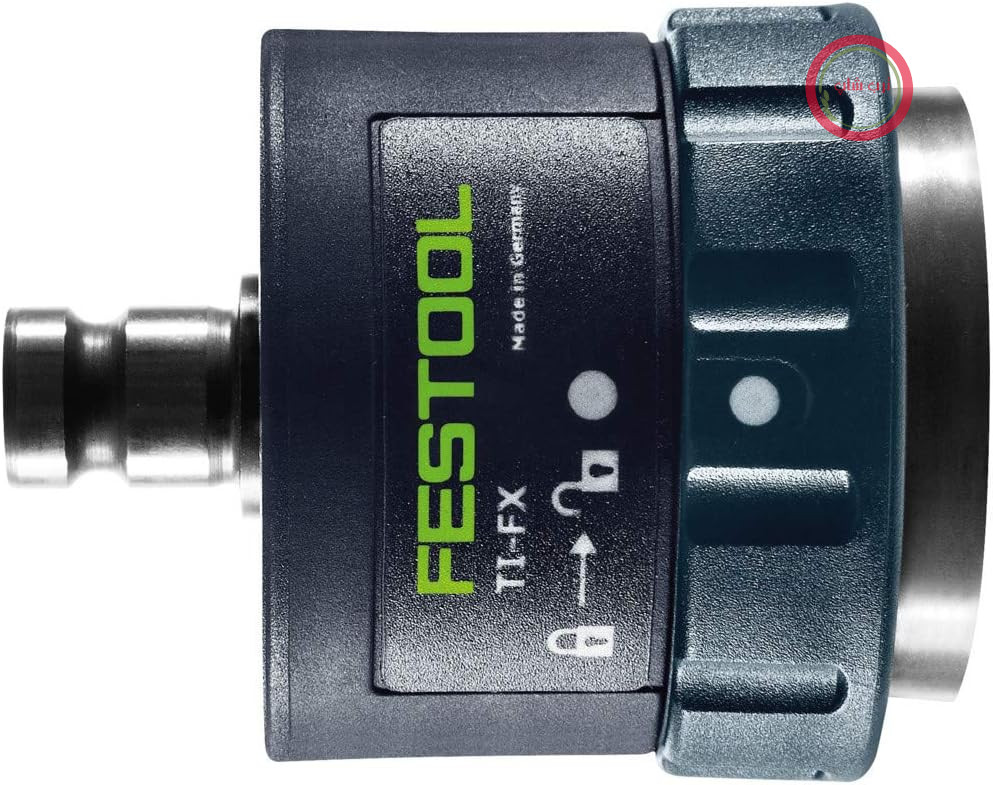 آداپتور Festool TI-FX - اتصال FastFix برای کاربردهای پیچ‌گوشتی و سوراخکاری | سیستم تعویض سریع FastFix، جداکننده ضربه یکپارچه - لوازم جانبی اصلی Festool، ساخت آلمان
