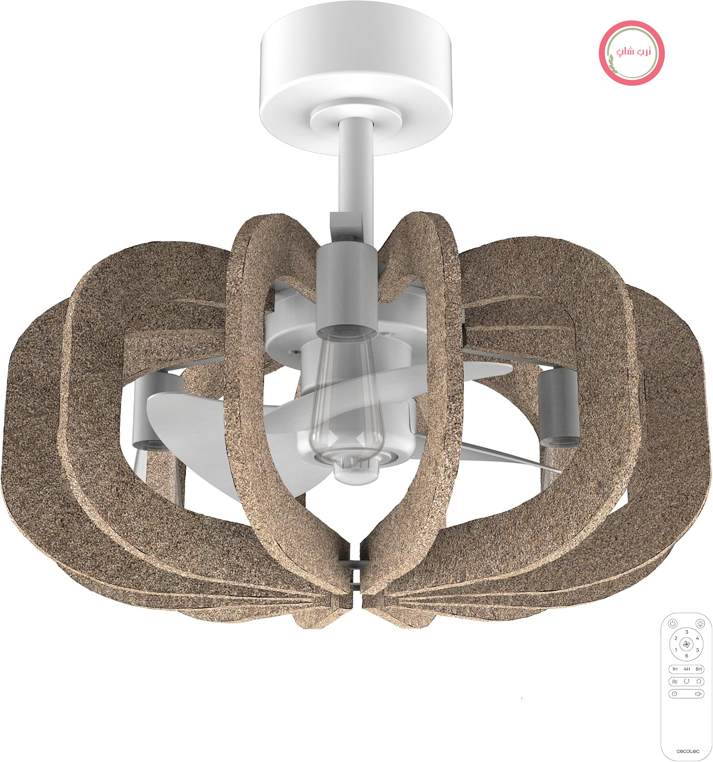 پنکه سقفی سکوتک اسپانیا Cecotec Aero 100 EcoGreen، موتور DC 10 وات، 3 پره بسیار کارآمد