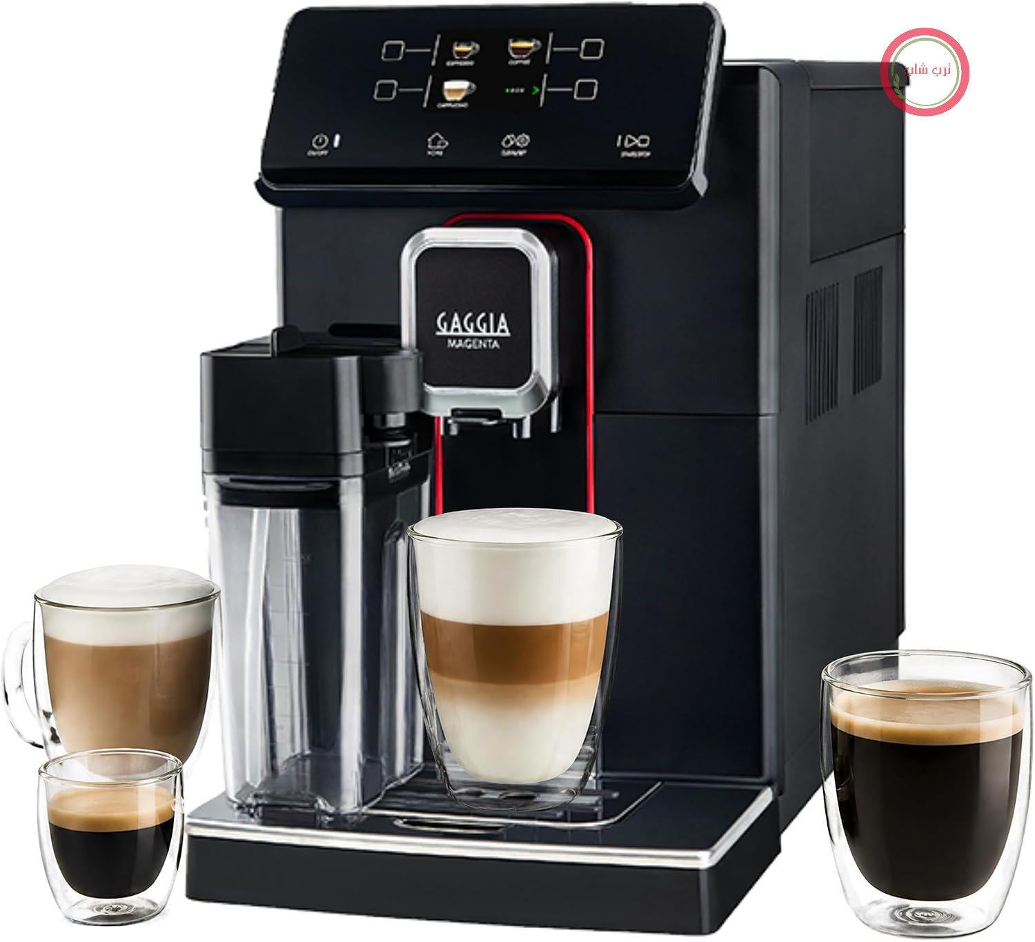اسپرسو ساز تمام اتوماتیک گاگیا ایتالیا سوپر اتوماتیک Gaggia Magenta Prestige RI8702/46، مشکی