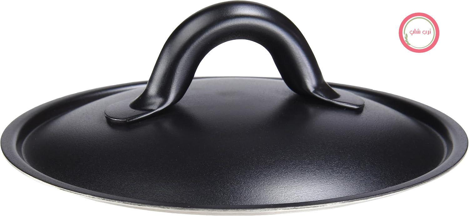 درب مامی Alessi SG200/14 B - استیل ضد زنگ 18/10 با روکش رزین سیلیکونی، مشکی.
