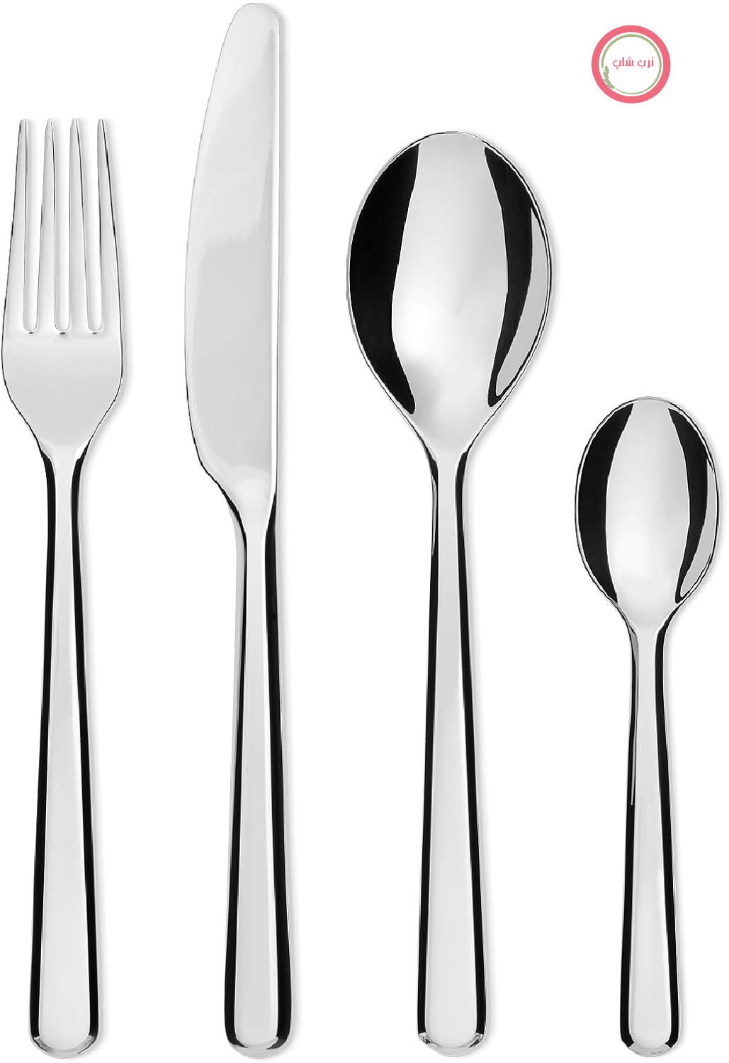سرویس قاشق و چنگال آمیچی السی ایتالیا Alessi BG02S24، 24 پارچه، استیل ضد زنگ 18/10