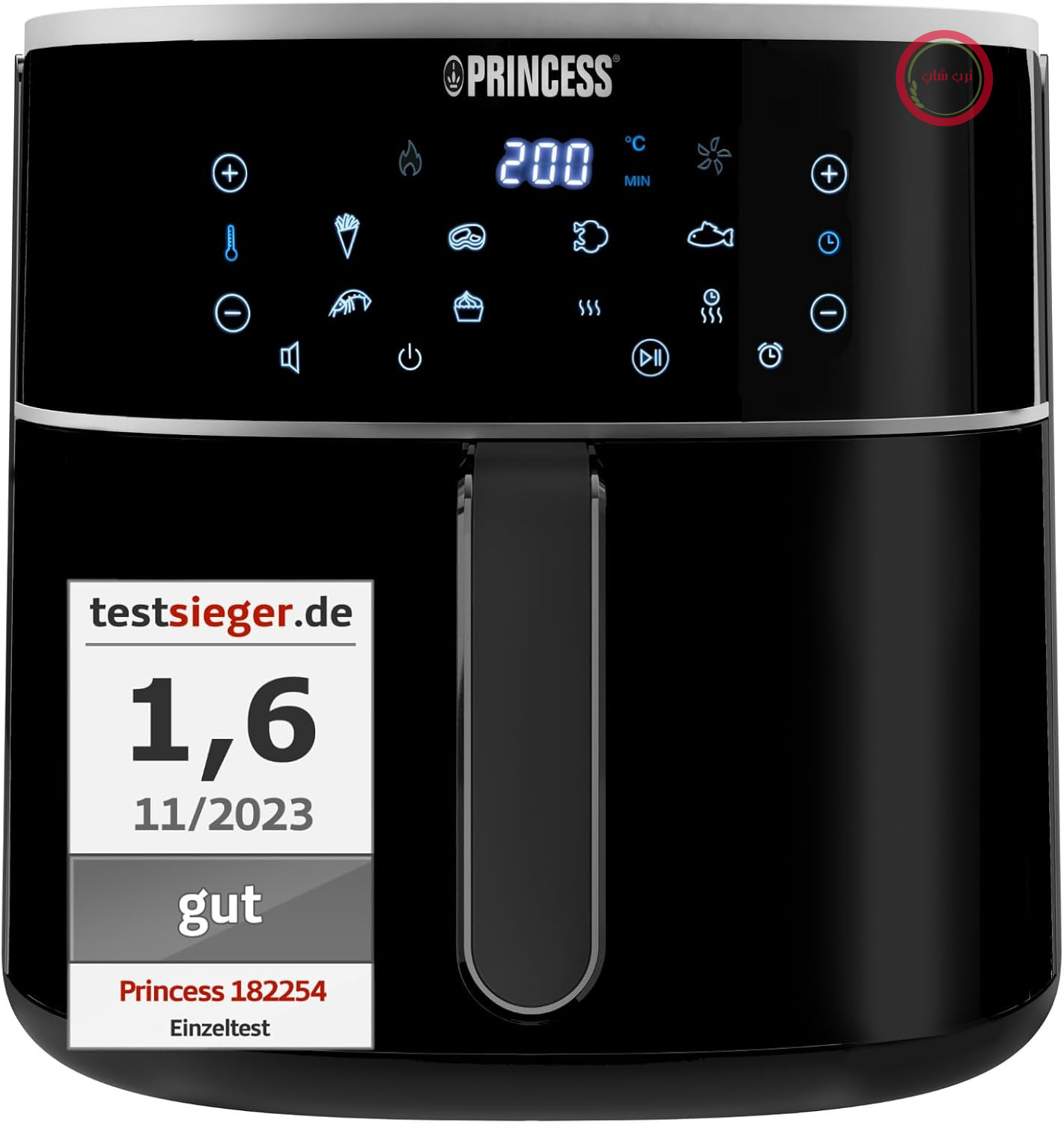 سرخ کن دیجیتال پرینسس هلند Princess ظرفیت متغیر ظرف – حداکثر ۸ لیتر – ۶ برنامه از پیش تعیین شده – روغن کمتر – صفحه نمایش دیجیتال – ۱۸۲۲۵۴