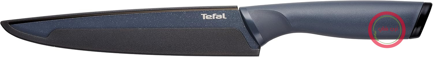 چاقوی فیله کن آشپزخانه Tefal Fresh، 20 سانتی متر، استیل ضد زنگ، آنتراسیت/مشکی، 40 × 10 × 3.3 سانتی متر، 1 عدد