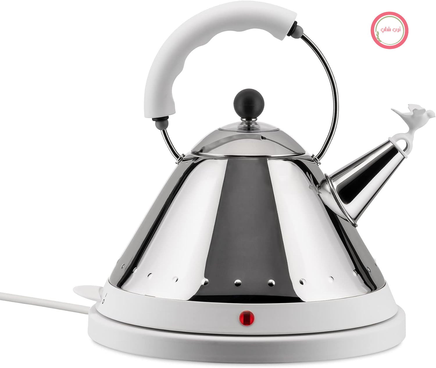 کتری استیل ضد زنگ Alessi MG32 W، سفید