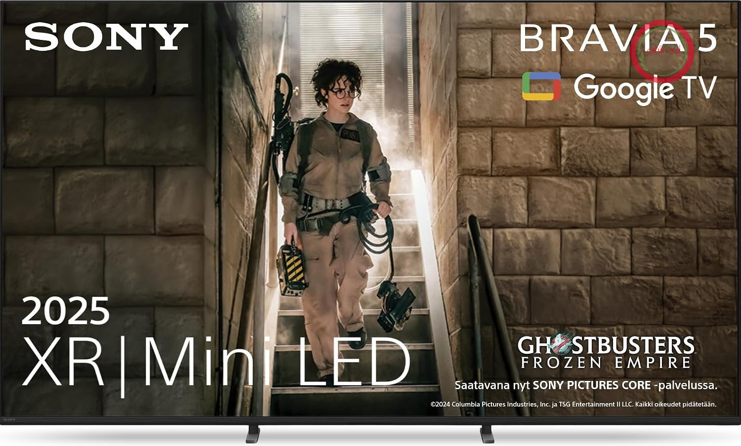 تلویزیون مینی ال‌ای‌دی ۸۵ اینچی سونی BRAVIA 5 XR (K85XR55)، پردازنده هوش مصنوعی XR، صدای چند کاناله آکوستیک، دالبی ویژن/اتموس، IMAX Enhanced، گوگل تی‌وی (۲۰۲۵)، گوگل کست، اپل ایرپلی ۲، منوی بازی، تلویزیون هوشمند