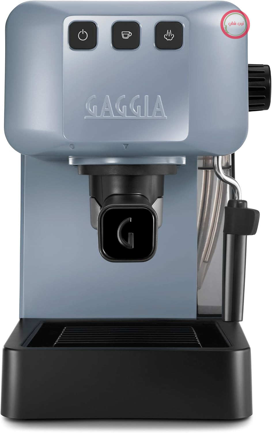 اسپرسوساز دستی خاکستری گاگیا ایتالیا Gaggia EG2109، آسیاب شده یا غلاف‌دار، سیستم POD برای اسپرسوهای خامه‌ای با غلاف، پیش‌دم‌آوری خودکار، ۱۵ بار، مدل ۲۰۲۳، ۱۰۰٪ ساخت ایتالیا