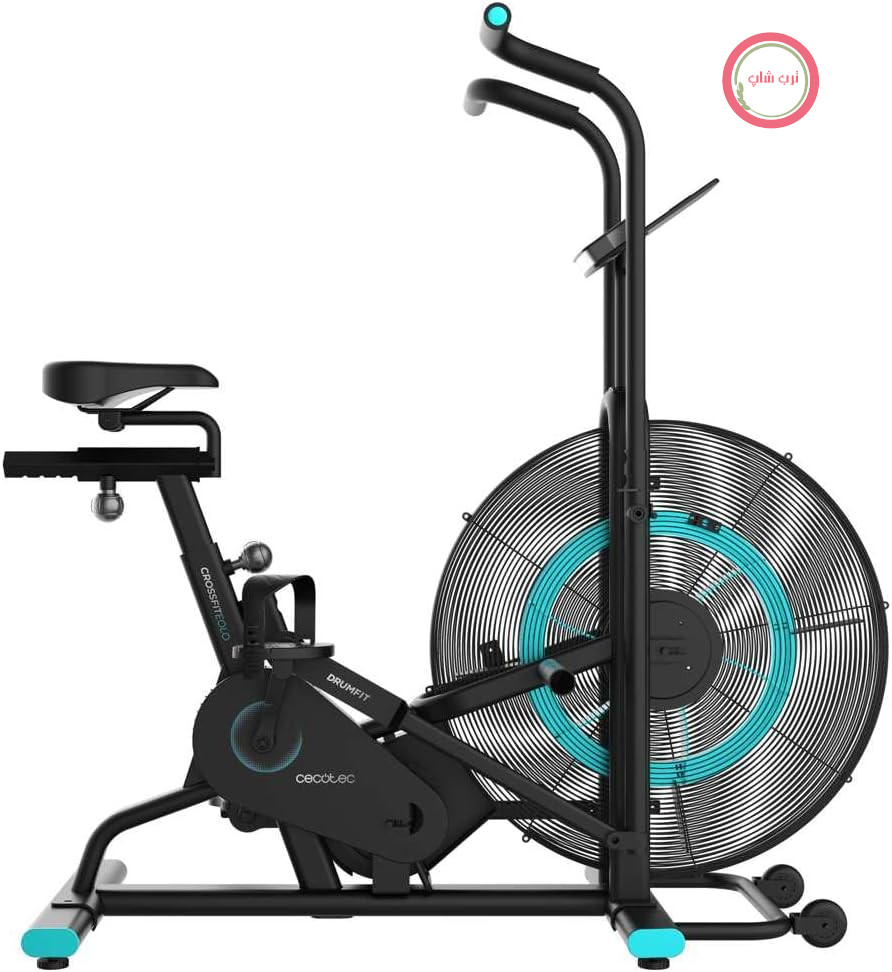 دوچرخه ایربایک سکوتک اسپانیا Cecotec DrumFit CrossFit 3000 Eolo مدل 07230 با مقاومت بادی و نمایشگر LCD