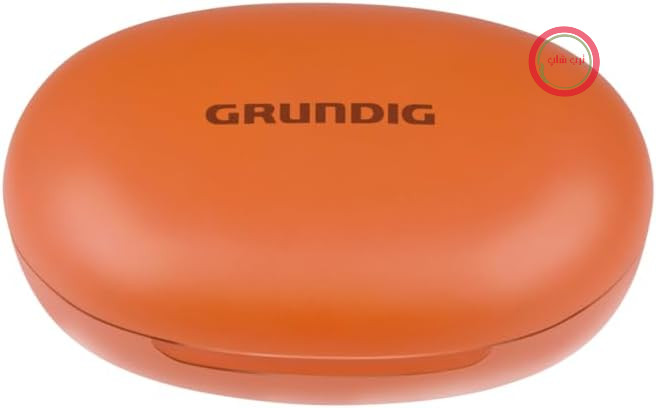 هدفون بی‌سیم GRUNDIG بلوتوث - هدفون بی‌سیم توگوشی با فناوری OWS، نشانگر LED و قاب شارژ - شارژر USB-C - نارنجی