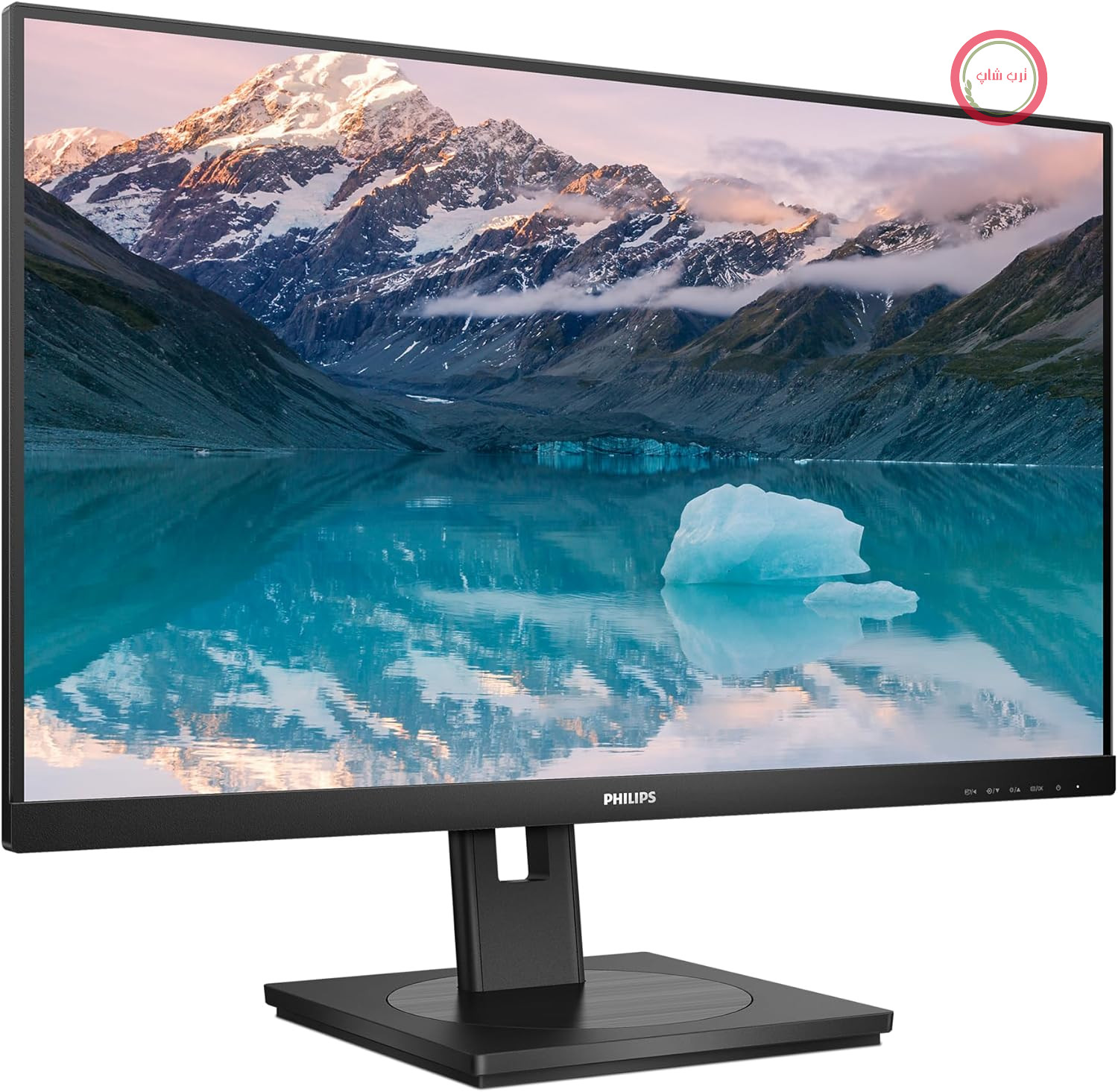 فیلیپس 242S9JML - مانیتور 24 اینچی Full HD، قابلیت تنظیم ارتفاع، بلندگوها (1920x1080، 75 هرتز، VGA، DVI، HDMI، DisplayPort، هاب USB) مشکی