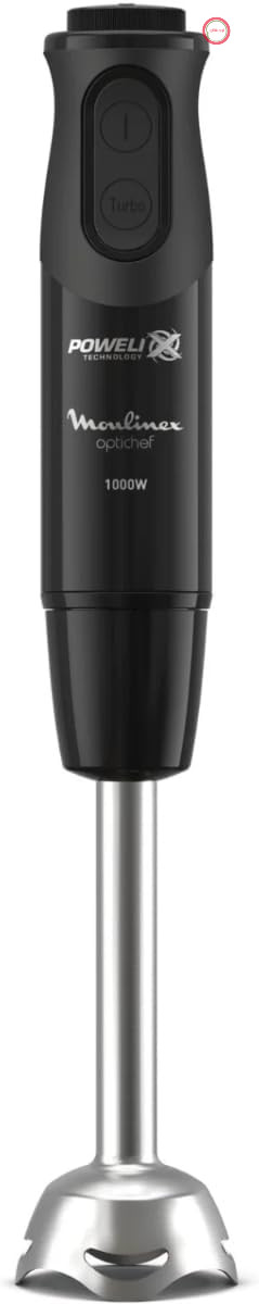 گوشت‌کوب برقی مولینکس فرانسه Moulinex مدل  DD641810 قدرت ۱۰۰۰ وات، خردکن ۵۰۰ میلی‌لیتری، لیوان ۸۰۰ میلی‌لیتری