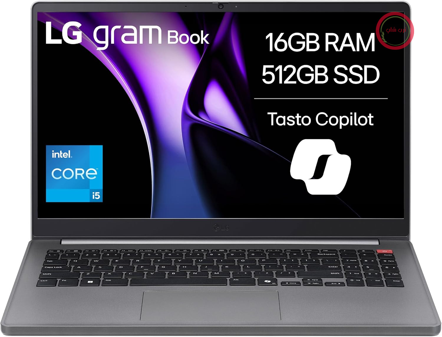 نوت بوک LG GramBook 15U50T، ۱۵.۶ اینچ، پردازنده Intel Core i5-1334U