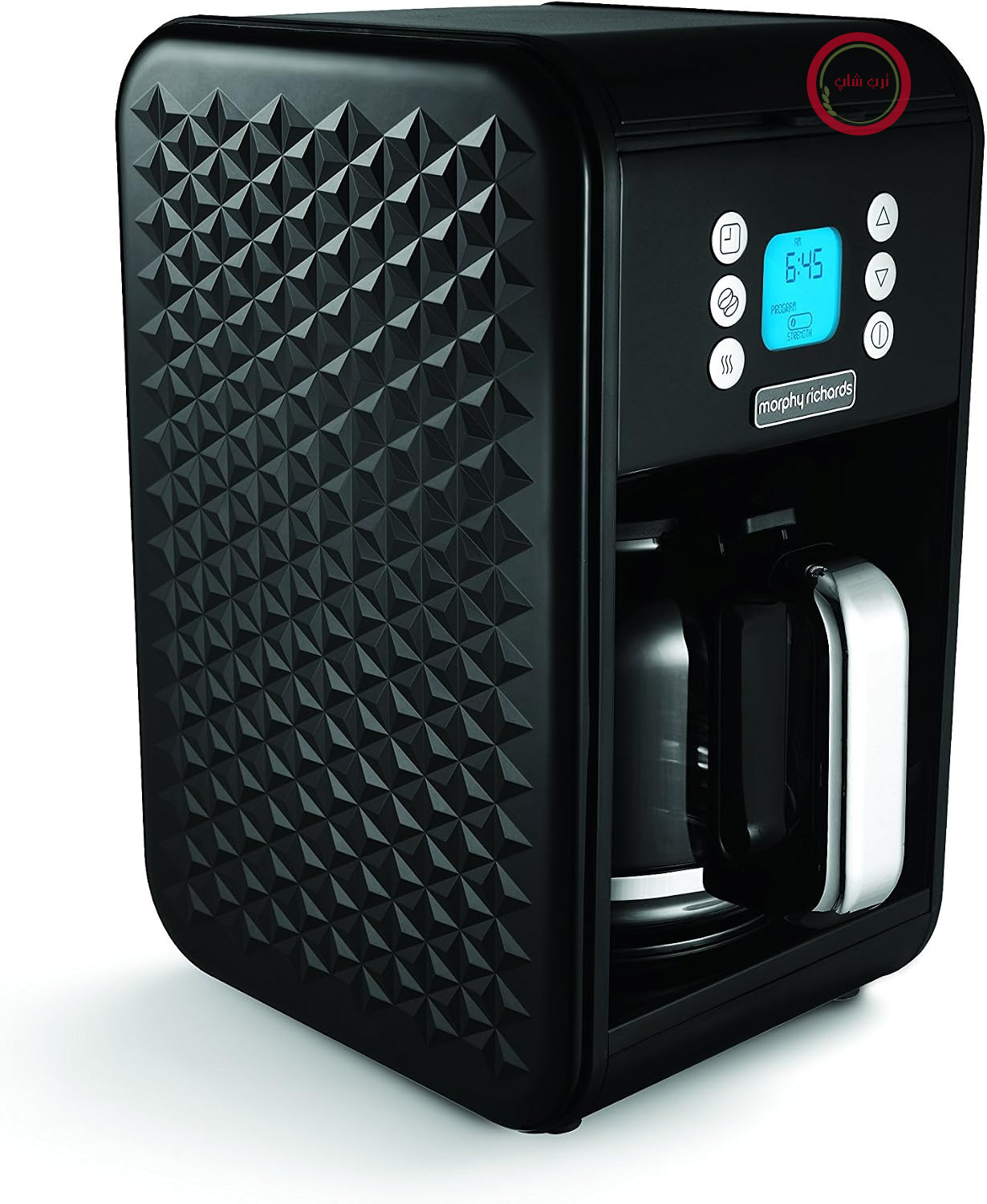 قهوه ساز مورفی ریچاردز انگلستان Morphy Richards مدل ۱۶۳۰۰۲ Pour Over، مشکی برجسته