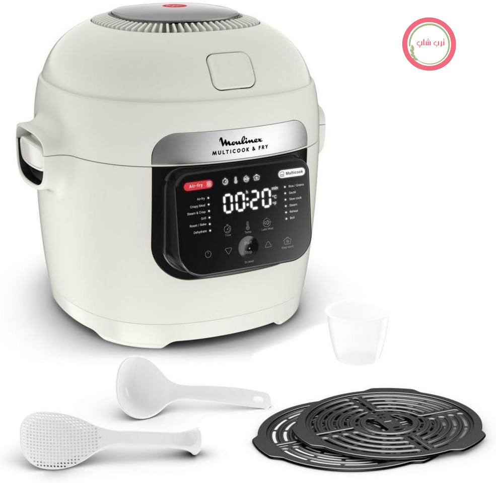 مولتی کوکر مولینکس فرانسه Moulinex مدل MZ7311 – قدرت ۱۲۰۰ وات، رنگ سفید