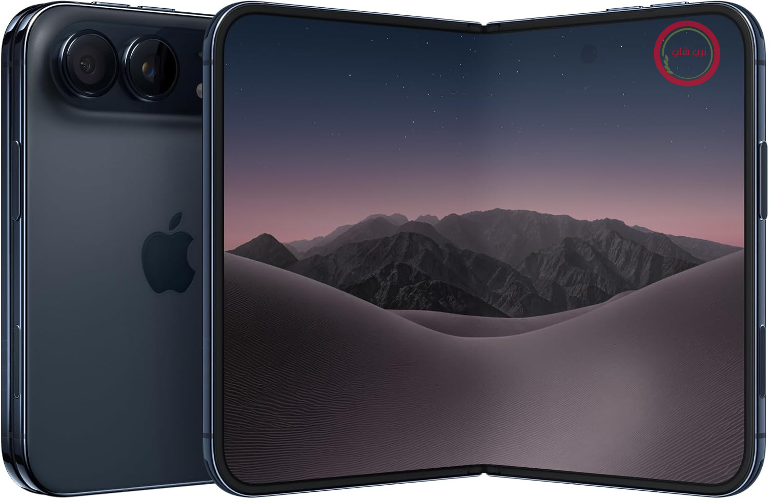 گوشی تاشو اپل آیفون دو ترابایتی آسمان شب Apple iPhone Duo