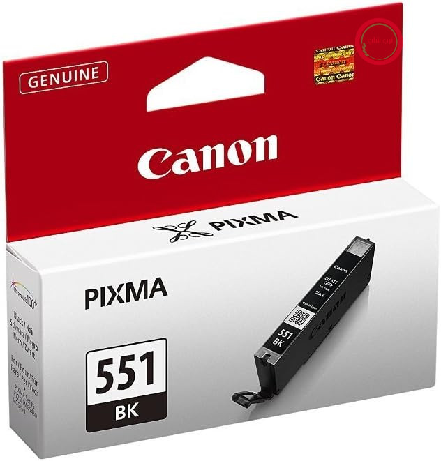 کارتریج جوهر مشکی کانن CLI-551 BK - 7 میلی لیتر برای چاپگرهای PIXMA اصلی