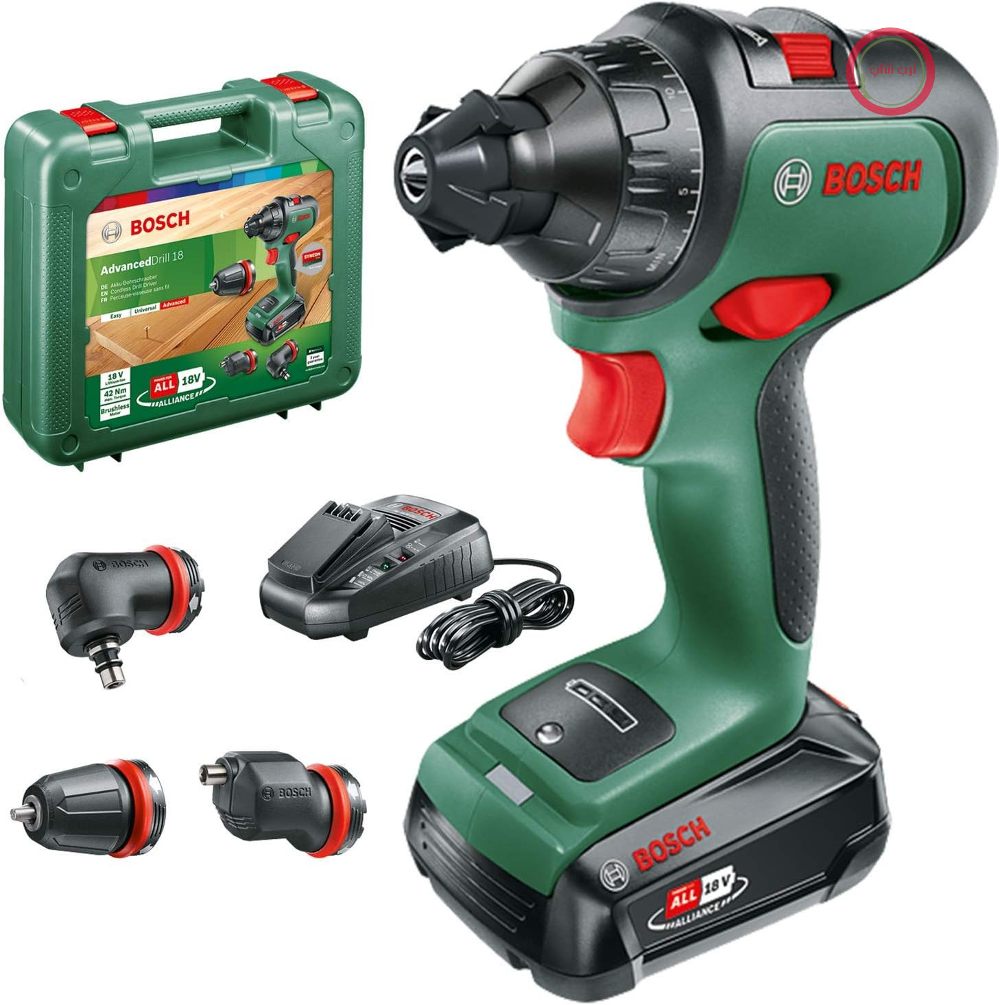 دریل پیچ گوشتی شارژی بوش آلمان Bosch مدل AdvancedDrill 18