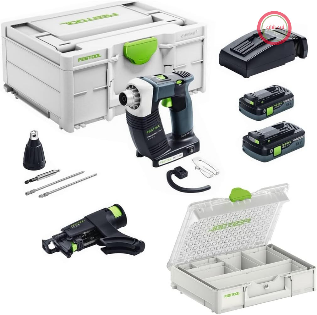 پیچ گوشتی ساختمانی شارژی فستول مدل DWC18-4500 I-Plus نسخه Organizer شماره 577429