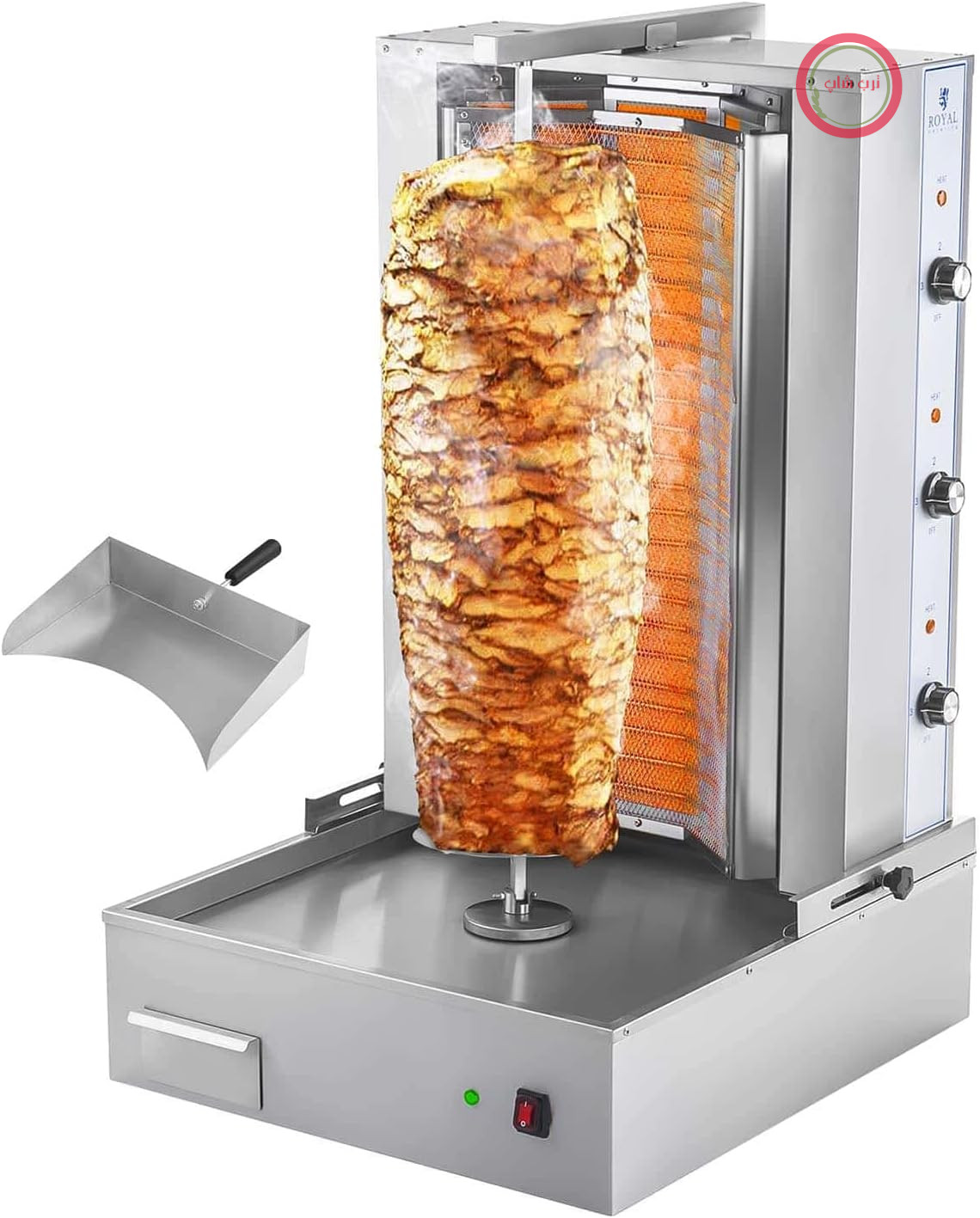 دستگاه کباب ترکی رویال کترینگ آلمان Royal Catering مدل RCEK-380، کباب‌پز برقی