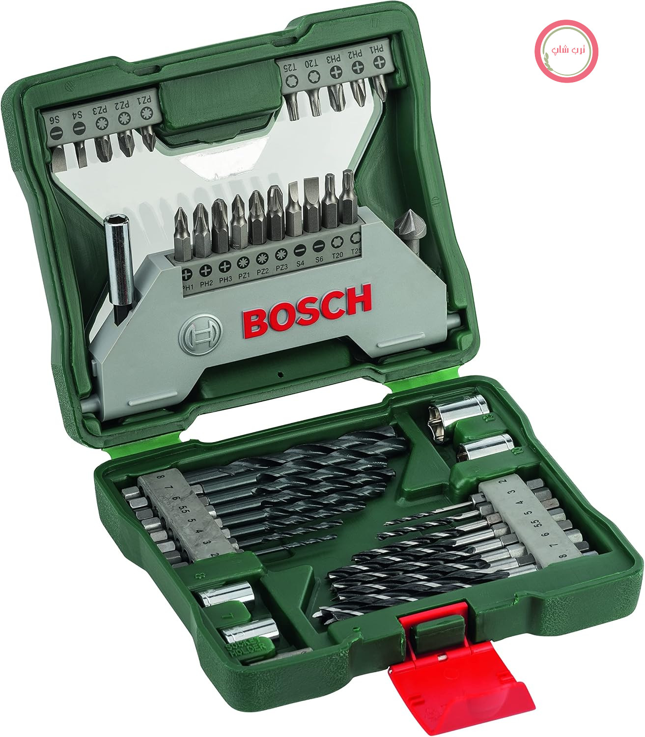 مجموعه مته/پیچ گوشتی شش گوش تیتانیومی بوش مدل Bosch 2607019613 (43 تکه)