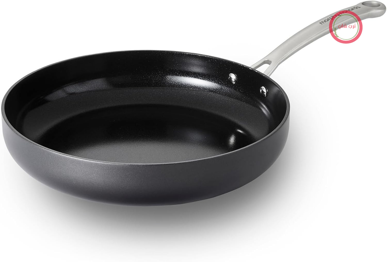 ماهیتابه مورفی ریچاردز انگلستان Morphy Richards Mastery 853505 ILAG، آلومینیومی، روکش نچسب، القایی، سازگار با گاز، برق، بدون PFAS، دسته‌های استیل ضد زنگ، 28 سانتی‌متر