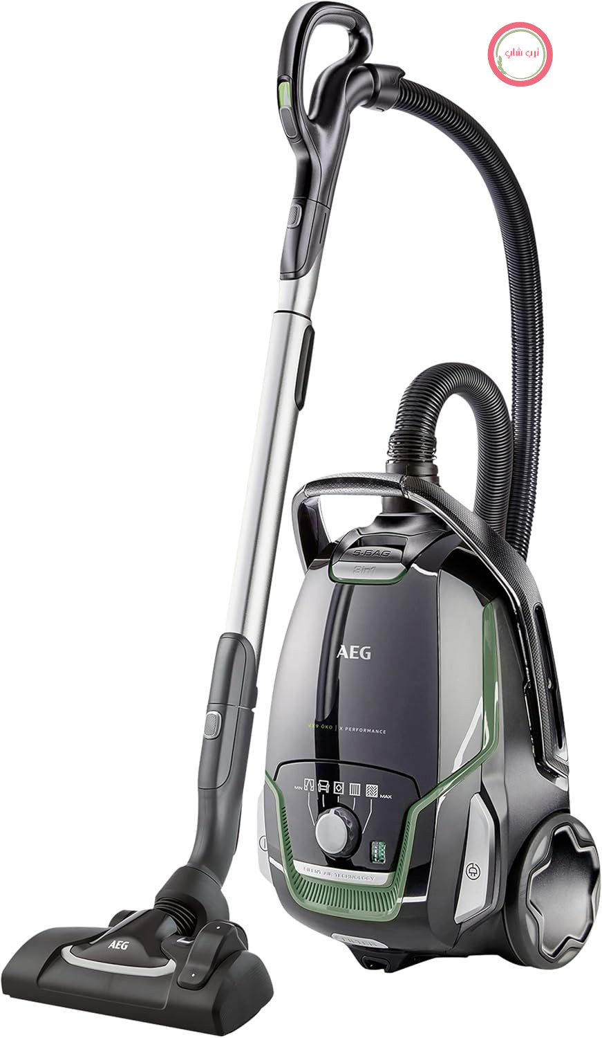 جاروبرقی کیسه‌ای آاگ آلمان AEG VX9-2-ÖKO مشکی سبز ۷۰۰ وات