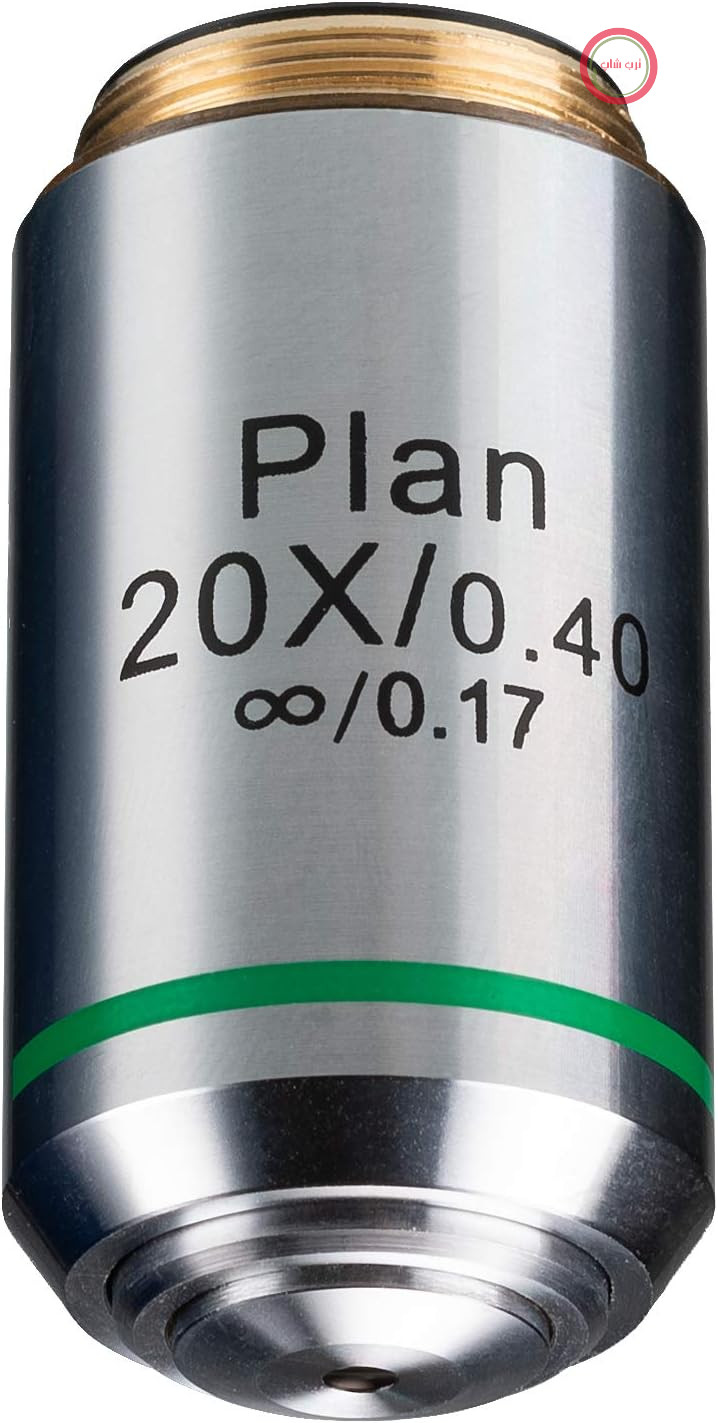 لنز پلاناکروماتیک Bresser DIN PL 20x Infinity با فاصله کانونی ۴۵ میلی‌متر | میدان تصویر تخت، وضوح بالا، بدون نیاز به فوکوس مجدد، اصلاح‌شده در بی‌نهایت، مخصوص Bresser Science Infinity