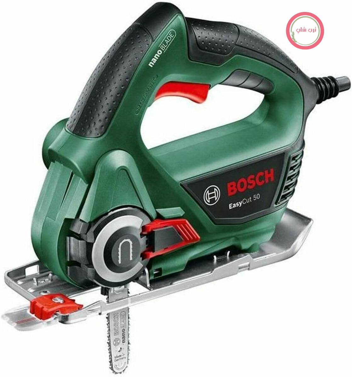 اره عمود بر بوش آلمان Bosch مدل EasyCut 50 (500 وات، فناوری نانوتیغه، در جعبه)