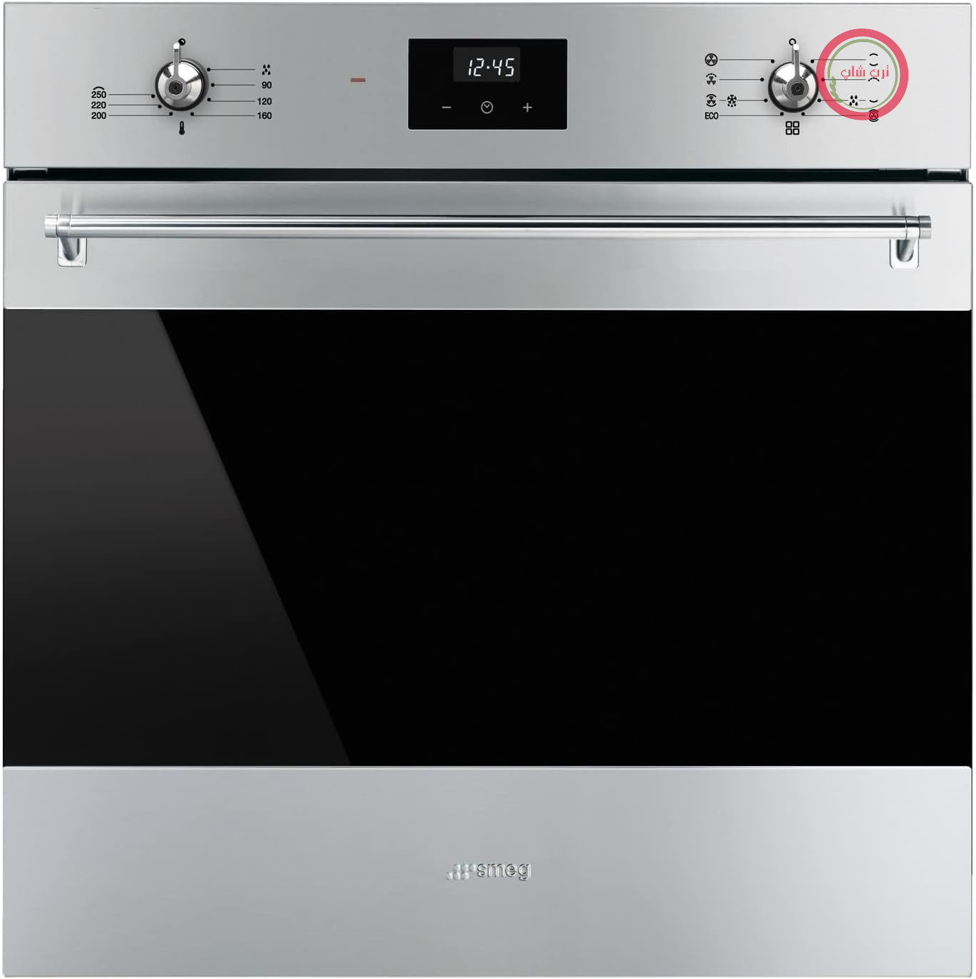 فر توکار برقی اسمگ ایتالیا Smeg مدل SF6300TVX استیل با سیستم تمیزکننده VaporClean