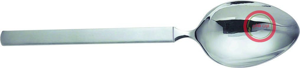 قاشق سرو خشک السی ایتالیا Alessi 4180/11 ساخته شده از استیل ضد زنگ، براق با دسته مات