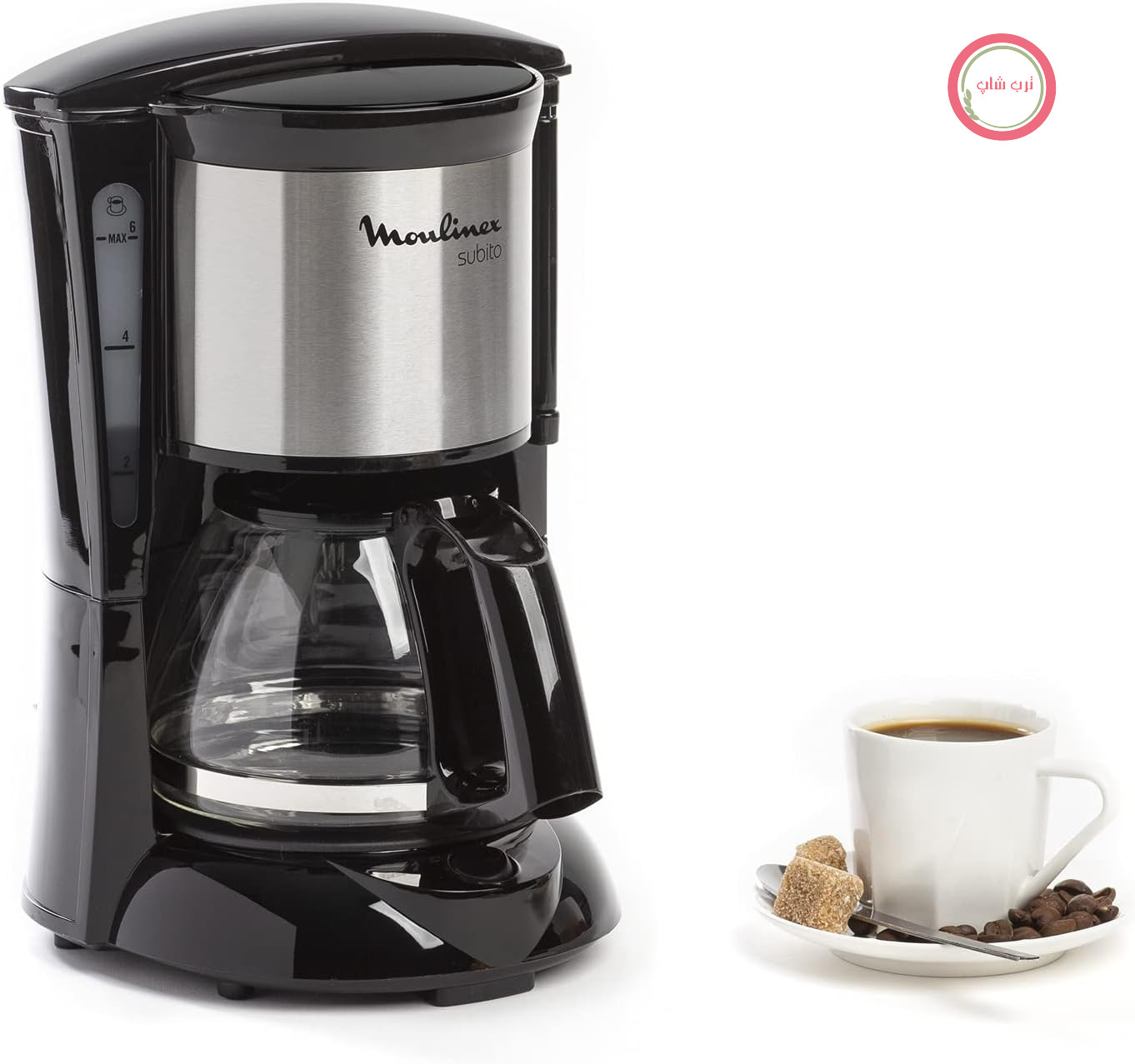 قهوه ساز فیلتری مولینکس فرانسه Moulinex مدل FG150813 ظرفیت 6 فنجان