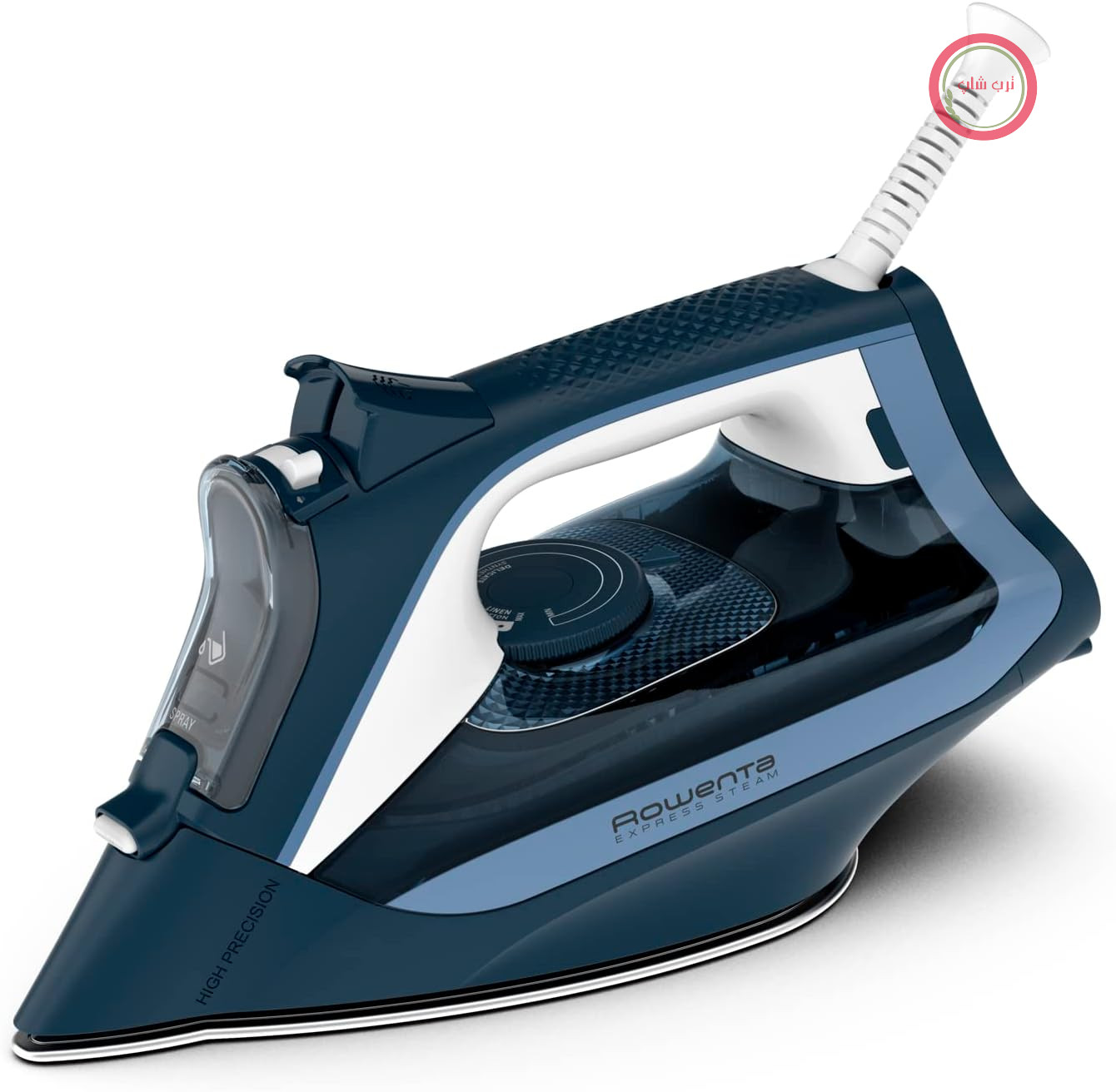 اتو بخار روونتا آلمان Rowenta Express مدل Vapor Extra DW4308، سفید فیروزه‌ای