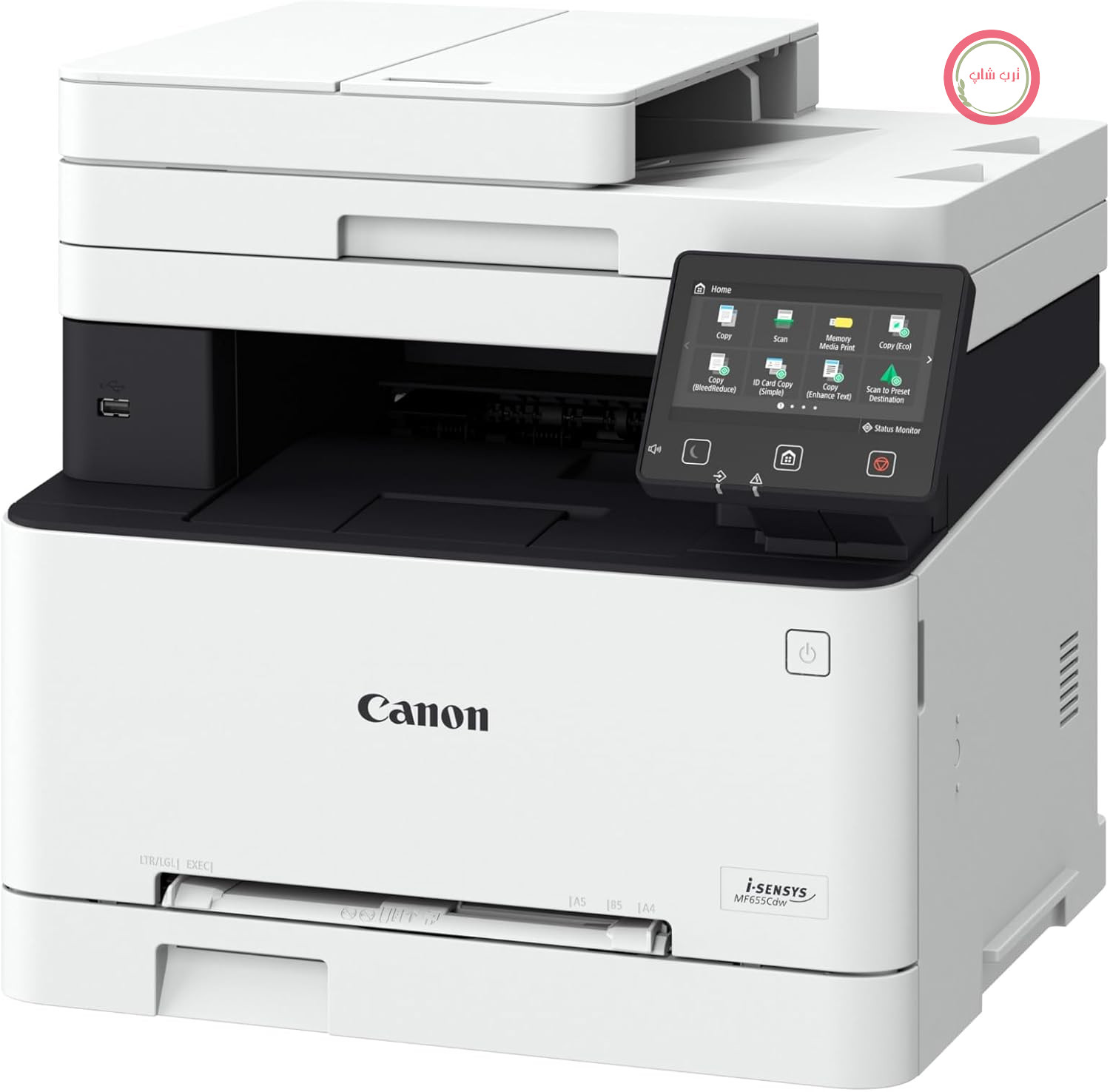 پرینتر چاپگر چندکاره لیزری رنگی کانن ژاپن مدل i-SENSYS MF655cdw سایز A4 مناسب برای دفاتر اداری و دفتری