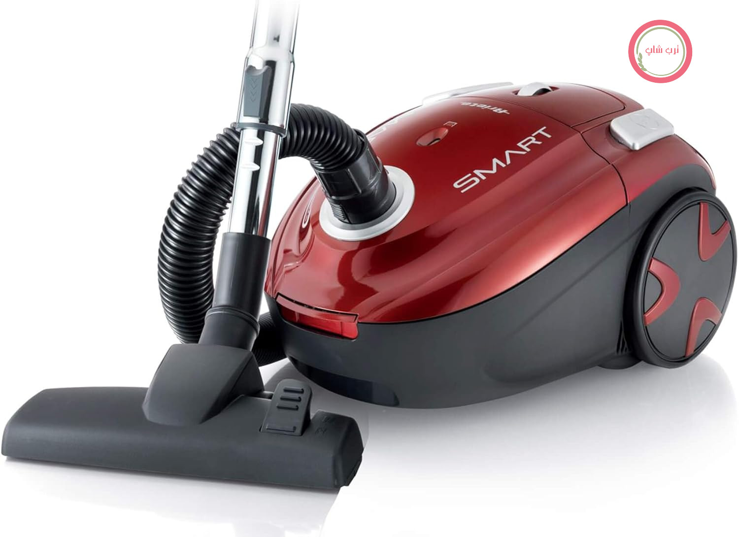 جاروبرقی کیسه‌ای Ariete 2735 Smart - جمع و جور و بسیار کارآمد - کنترل قدرت - شلنگ - مجموعه لوازم جانبی شامل می‌شود
