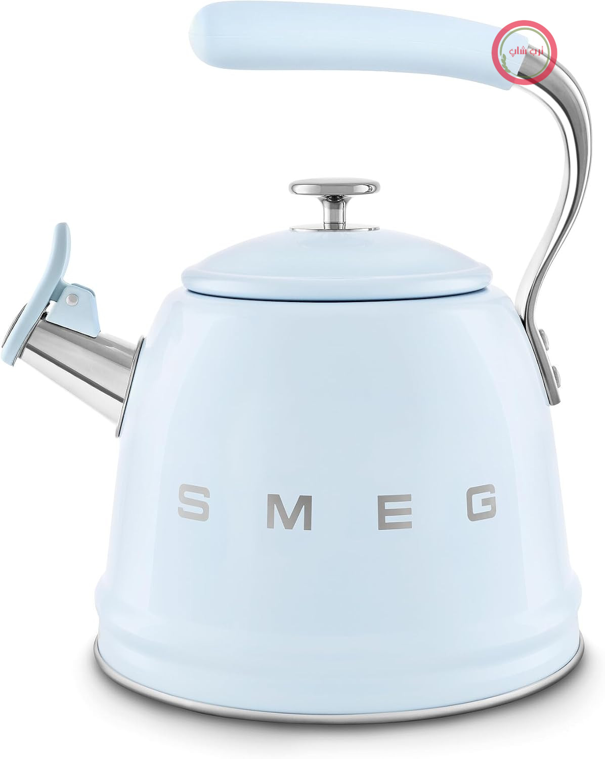کتری رو گازی اسمگ ایتالیا Smeg مدل WKF01PB آبی پاستلی ۲.۳ لیتری