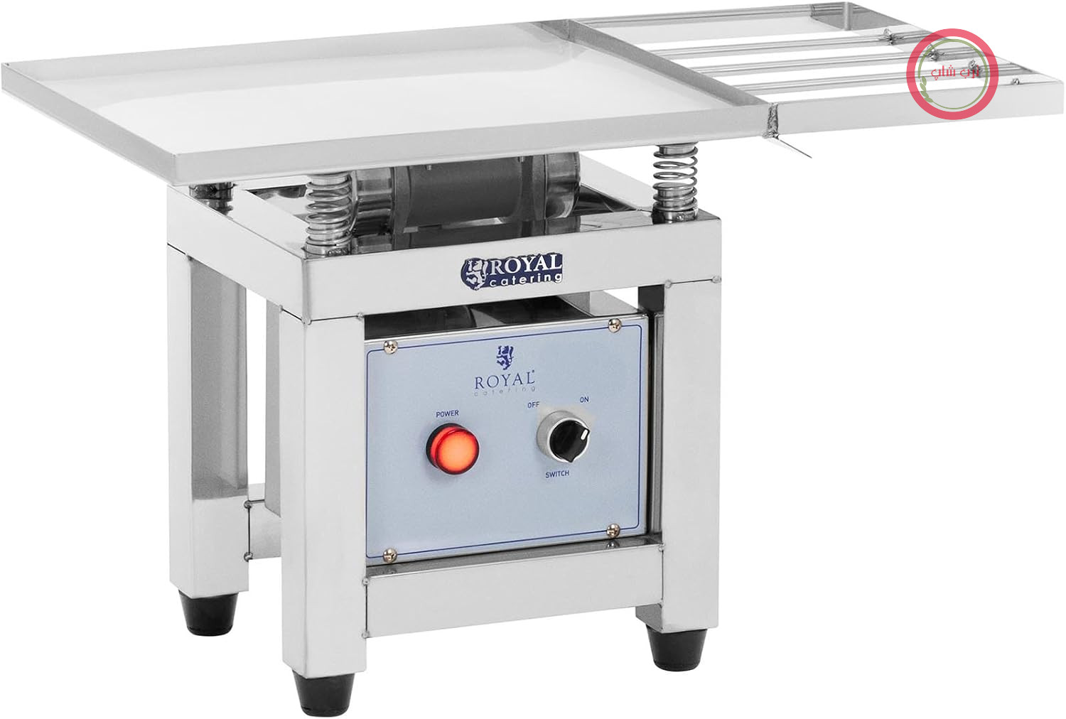 شیکر شکلاتی رویال کیترینگ مدل RC-CMM02، شیکر پرالین ویبره دار استیل ضد زنگ 30 وات