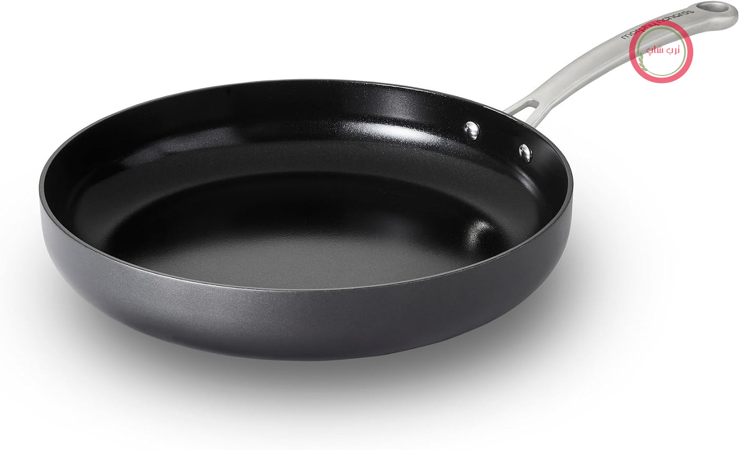 ماهیتابه مورفی ریچاردز انگلستان Morphy Richards Mastery 853625 ILAG، آلومینیومی، روکش نچسب، القایی، سازگار با گاز، برق، بدون PFAS، دسته‌های استیل ضد زنگ، 30 سانتی‌متر